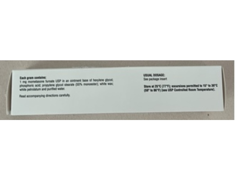 Mometasone Furoate Ointment, USP, 0.1%, 45 g, Torrent Pharma, Inc (RX)