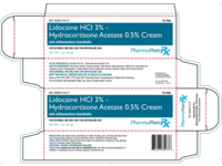 Lidocaine HCl 3% - Hydrocortisone Acetate 0.5% Cream, 3 oz (85g), PharmaPureRx (RX) - thumbnail 1