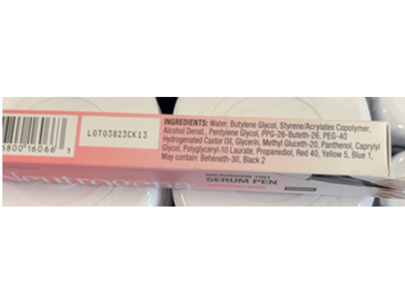 Neutrogena Microbrow Tint Serum Pen, Taupe, 0.016 fl oz/0.5 mL