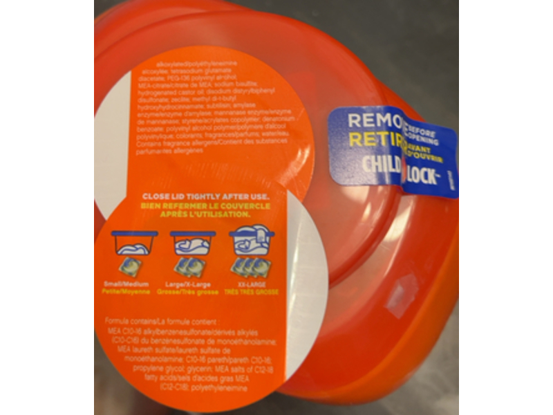 Tide Liquid Laundry Detergent Pods, Spring Meadow, 36 oz/1.04 kg, 42 Pacs