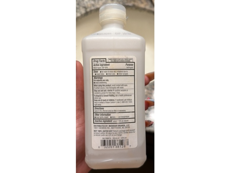 Modesa Face & Body Astringent, Witch Hazel, 16 fl oz/473 mL