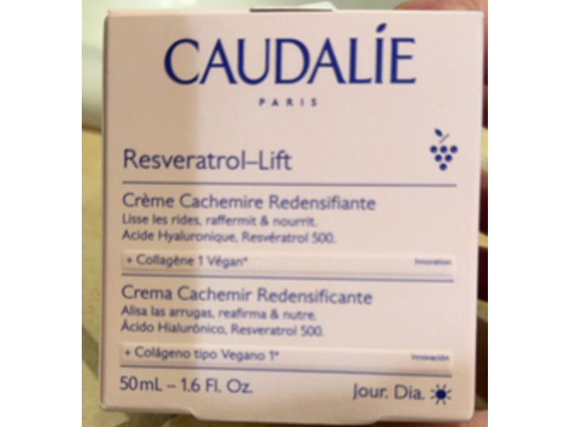 Caudalie Resveratrol Lift Retinol Alternative Firming Cashmere Moisturizer Cream, 1.6 fl oz/50 mL