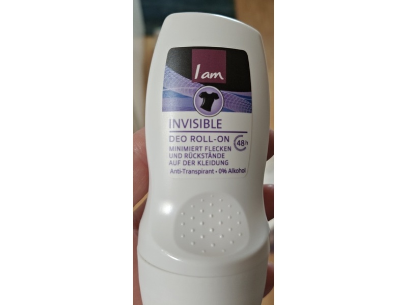 I am Invisible Deo Roll-on Antiperspirants, 50 mL