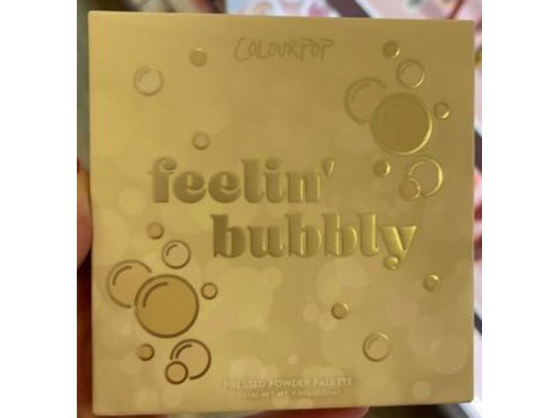 Colourpop Pressed Powder Palette, Feelin' Bubbly, 0.32 oz/9 g
