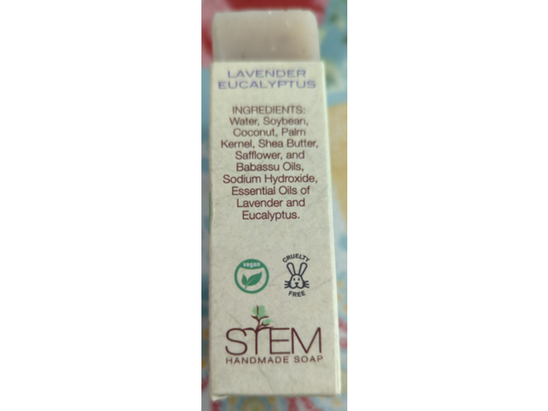 Stem Handmade Soap, Lavender Eucalyptus, 4.2 oz/119 g