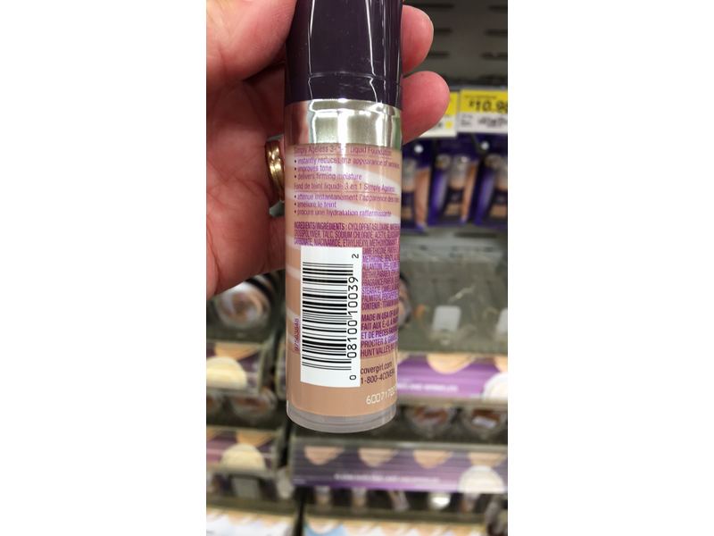 CoverGirl Plus Olay Simply Ageless 3-In-1 Foundation, Nude Beige, 0.086 Pound