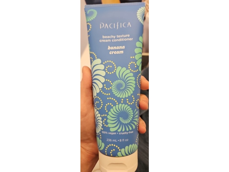 Pacifica Banana Cream, Beachy Texture Conditioner, 8 fl oz/236 mL