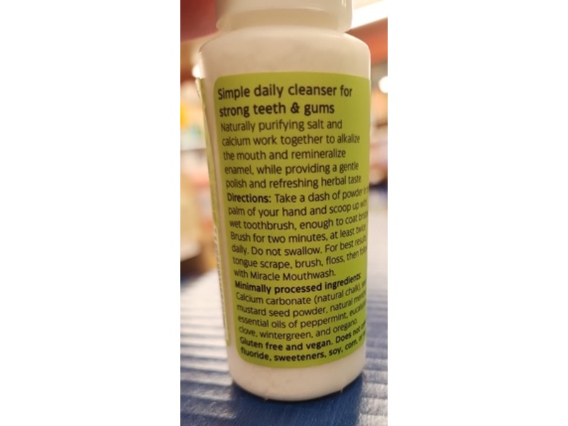 Uncle Harry's Tooth Powder, Original, 2 oz/57 g