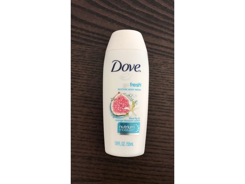 Dove Go Fresh Body Wash, Blue Fig & Orange Blossom, 22 oz