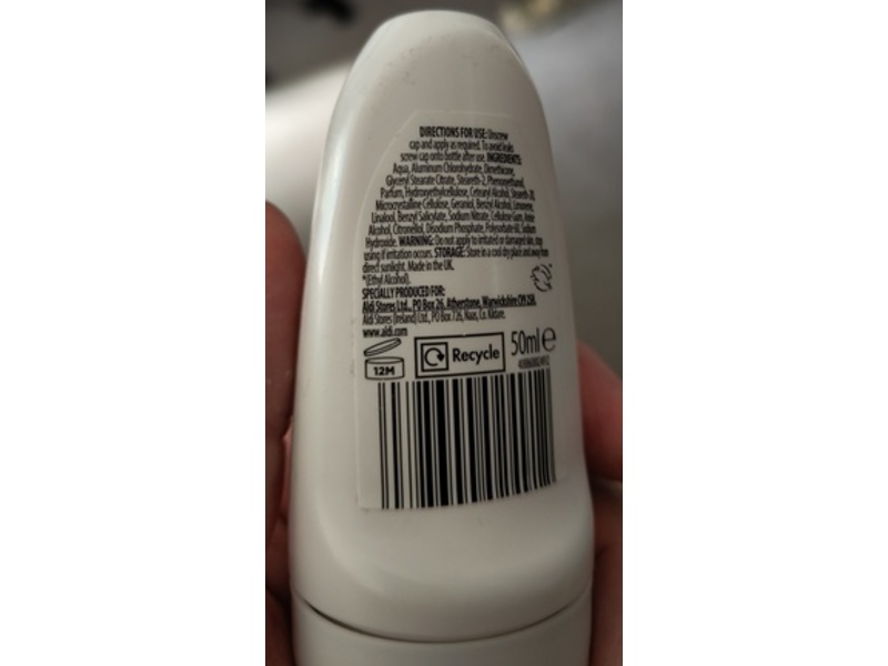 Lacura Cotton Anti-Perspirant Deodorant, 50 mL