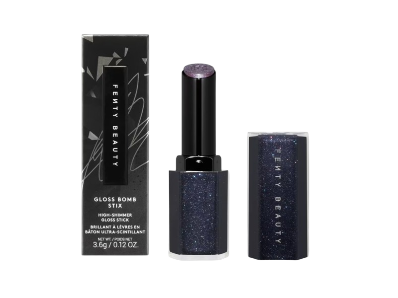 Fenty Beauty Gloss Bomb Stix High-Shimmer Gloss Stick, Caviar Crystalz, 0.12 oz/3.6 g