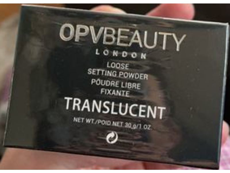 OPVBeauty London Loose Setting Powder, Translucent, 1 oz/30 g