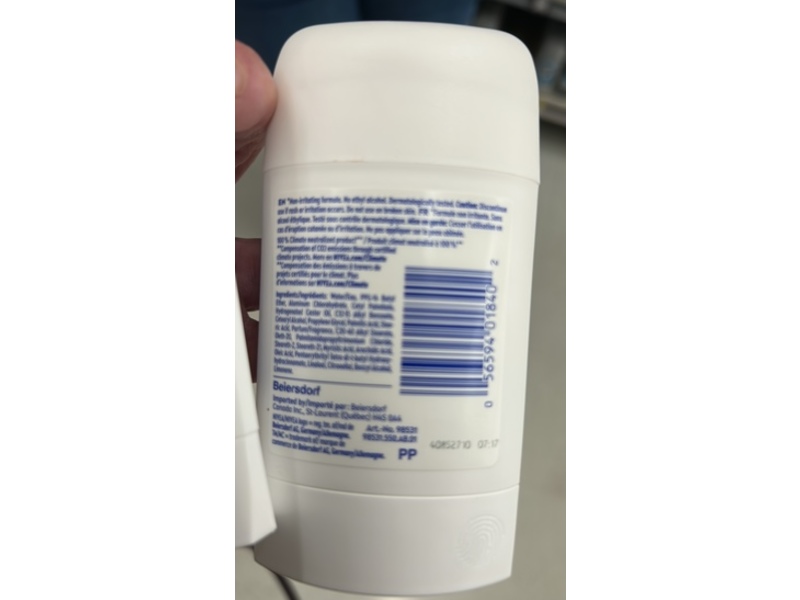 Nivea Black & White Invisible Anti-Perspirant, Water Lily, 51 g