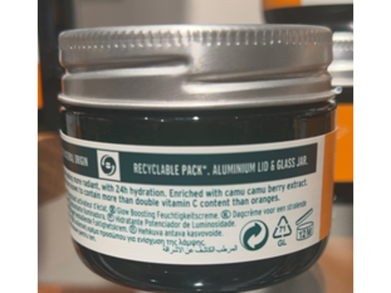 The Body Shop Glow Boosting Moisturizer, Vitamin C, 1.7 oz/50 mL