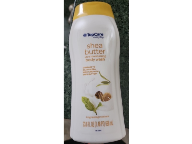 TopCare Everyday Ultra Moisturizing Body Wash, Shea Butter, 23.6 fl oz/698 mL