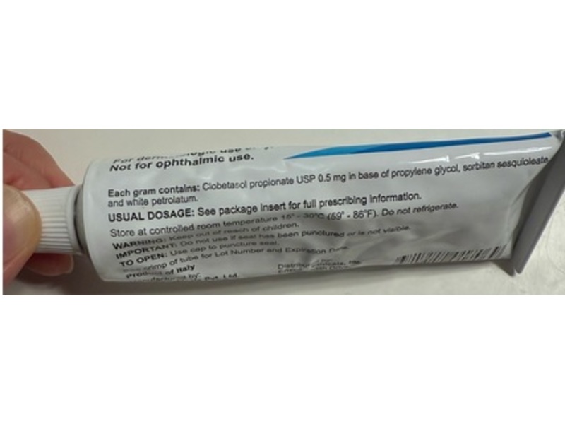 Clobetasol Propionate Ointment USP, 0.05%, 45 g, Encube (RX)