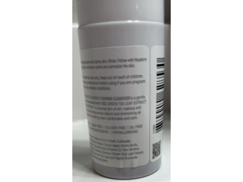 Myaderm Ultimate Calming Foaming Cleanser, 3.4 fl oz/100 mL