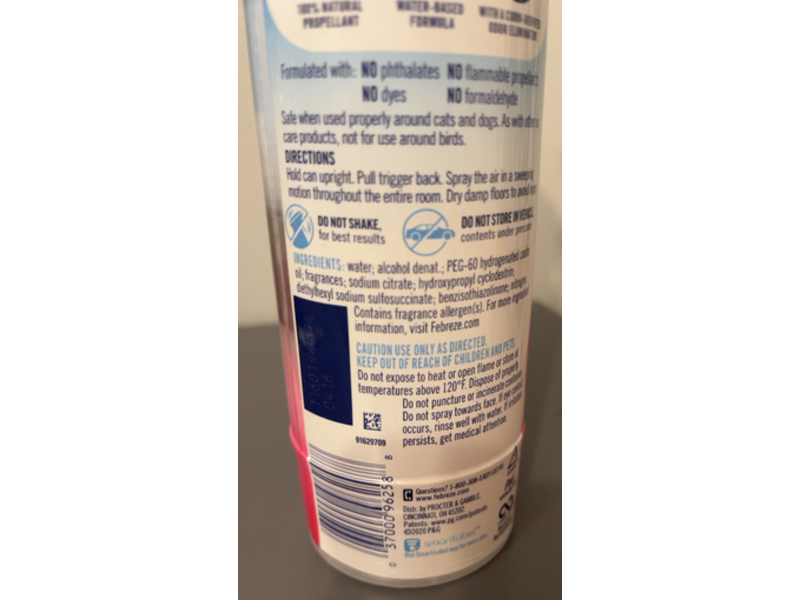 Febreze Air April Fresh, Downy Scent, 8.8 oz/250 g