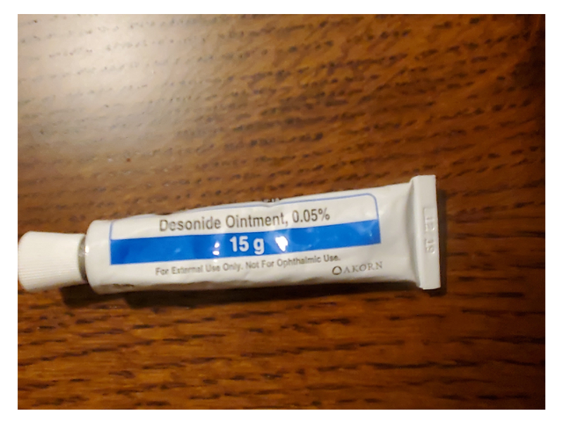 Desonide Ointment 0.05%, 15 g, Akorn (RX)