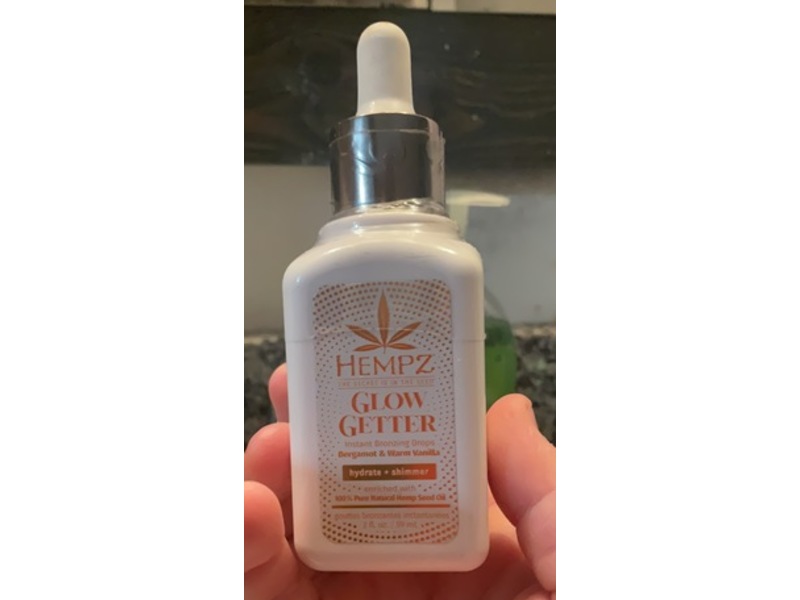 Hempz Glow Getter Instant Bronzing Drops, 2 fl oz/59 mL