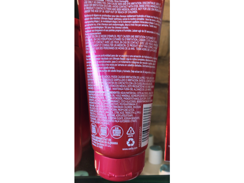 Wella Professionals Ultimate Repair Conditioner, Aha & Omega-9, 6.7 fl oz/200 mL