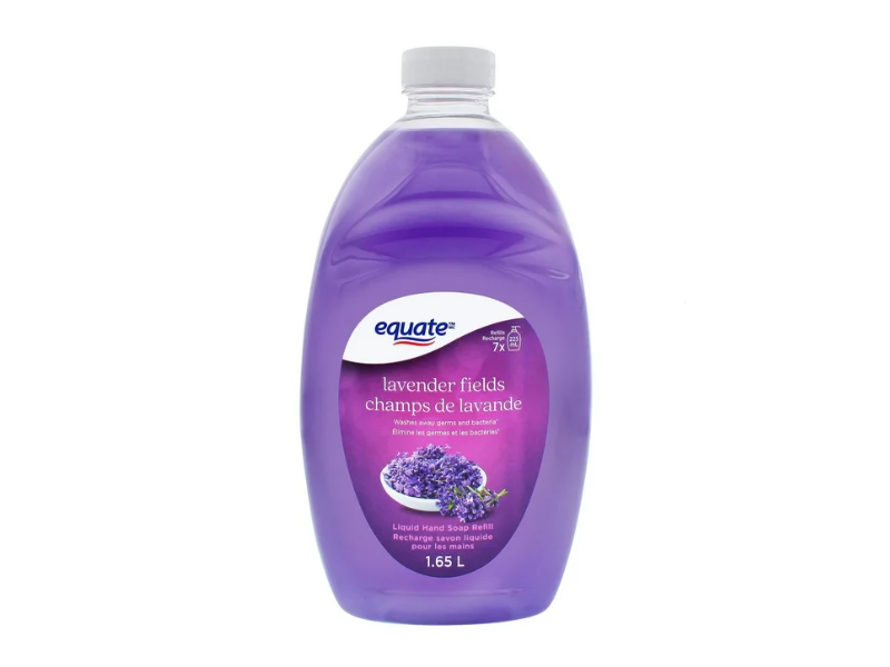 Equate Liquid Hand Soap Refill, Lavender Fields, 1.65 L