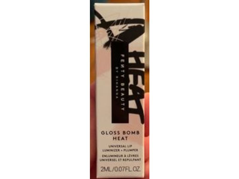 Fenty Beauty Gloss Bomb Heat Luminizer + Plumper, 01 Hot Cherry, 0.07 fl oz/2 mL