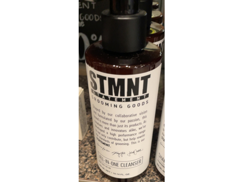 Stmnt Grooming Goods All-In-One Cleanser, 10.14 fl oz/300 mL