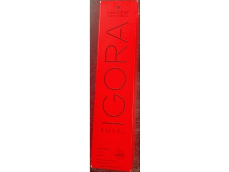 Schwarzkopf Professional Igora Royal Permanent Color Creme, 6-65, Dark Blonde Chocolate Gold, 2.1 oz/60 g