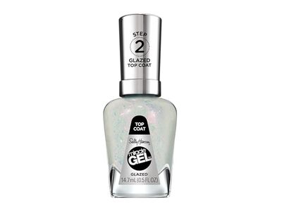 Sally Hansen Miracle Gel, 108 Glazed Top Coat, 0.5 fl oz/14.6 mL