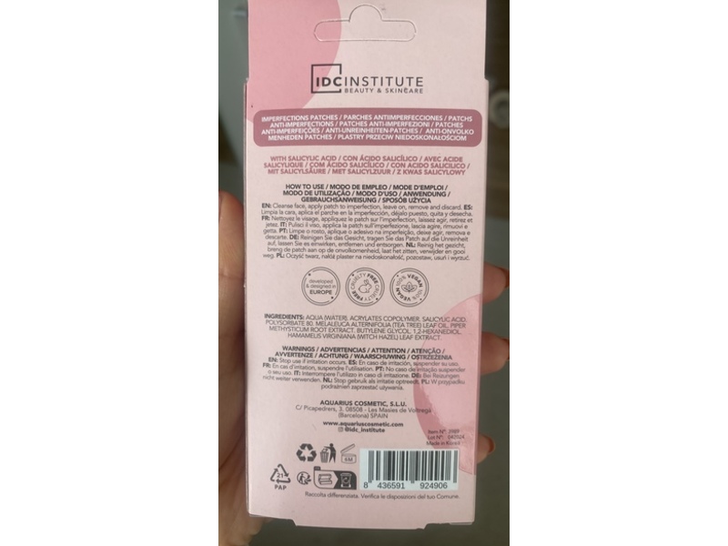 Aquarius Skin Solution Patches Imperfections, 60 Count