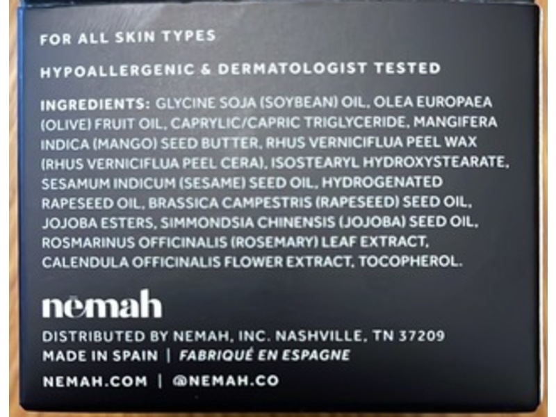 Nemah Renewing Nipple + Lip Balm, 1 oz/30 g