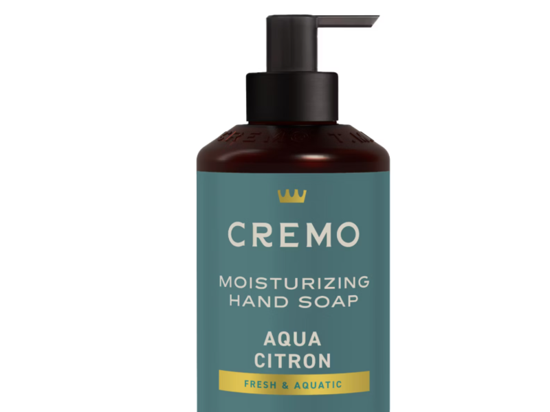 Cremo Moisturizing Hand Soap, Aqua Citron, 12 fl oz/354 mL