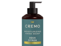 Cremo Moisturizing Hand Soap, Aqua Citron, 12 fl oz/354 mL - thumbnail 1