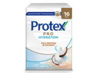 Protex Pro Hydration Moisturizing Bar Soap, Milk Protein & Coconut, 3.7 oz/104.8 g, Pack Of 16 - thumbnail 1