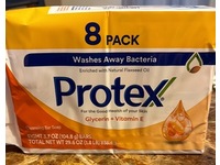 Protex Cleansing Bar Soap, Glycerin + Vitamin E, 3.7 oz/104.8 g, Pack Of 8 - thumbnail 2