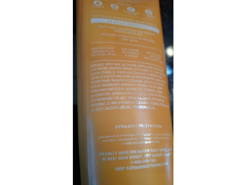 Bath & Body Works Simply Unwind Body Cream, Sandalwood & Vanilla, 8 oz/226 g