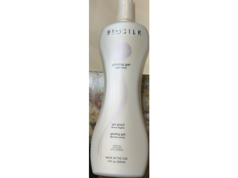 BioSilk Silk Therapy Glazing Gel Light Hold, 12 fl oz/355 mL