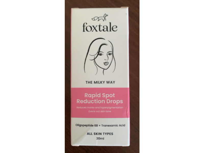 Foxtale The Milky Way Rapid Spot Reduction Drops, 30 mL