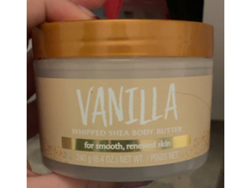 Tree Hut Whipped Shea Body Butter, Vanilla, 8.4 oz/240 g