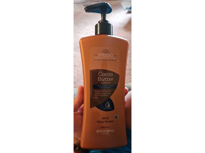 Studio Selection Body Lotion, Cocoa Butter, 20.3 fl oz/600 mL