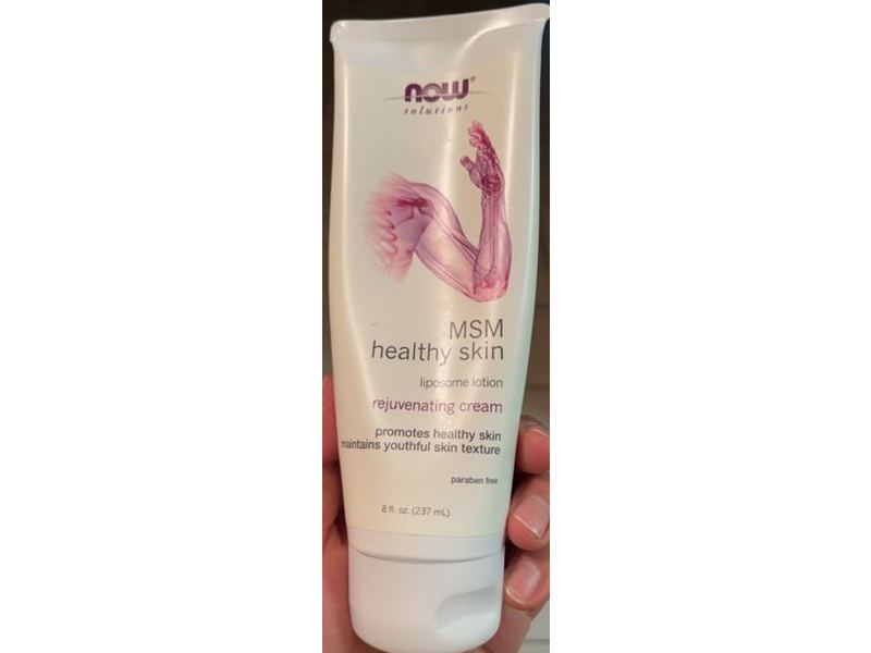 Now Msm Healthy Skin Liposome Lotion Rejuvenating Cream, 8 fl oz/237 mL