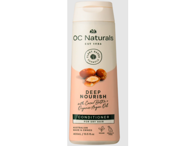 Oc Naturals Deep Nourish Conditioner, Cocoa Butter & Argan Oil, 24.5 fl oz/725 mL