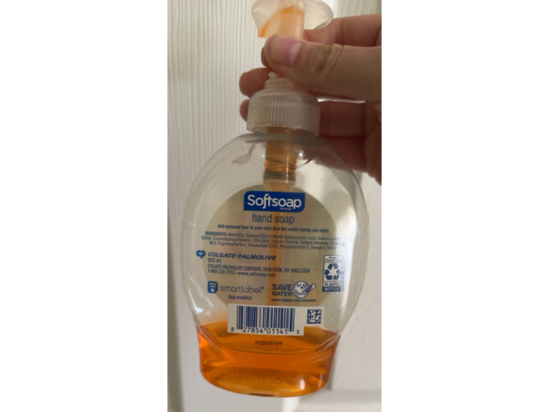 Softsoap Liquid Hand Soap, Festive Fall Pumpkin Scent, 7.5 fl oz/221 mL