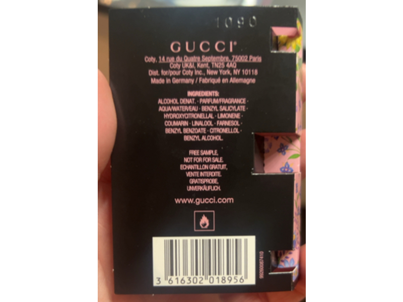 Gucci Flora Gorgeous Gardenia Eau De Parfum Natural Spray, 0.05 fl oz/1.5 mL