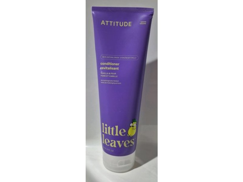 Attitude Little Leaves Conditioner, Vanilla & Pear, 8 fl oz/240 mL