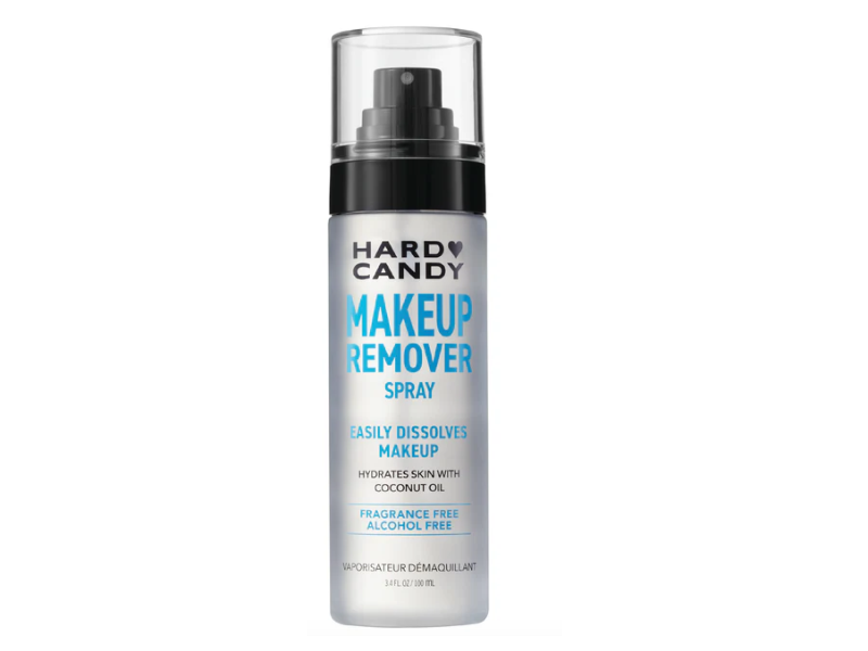 Hard Candy Makeup Remover Spray, Fragrance Free, 3.4 fl oz/100 mL