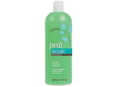 Gena Pedi Soak Foot Bath, Tea Tree Oil, 32 fl oz/946 mL