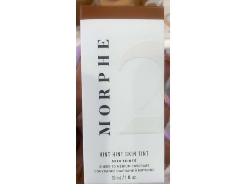 Morphe Hint Hint Skin Tint, Hint of Truffle, 1 fl oz/30 mL
