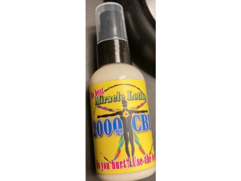 Liberty Lotion The Best Miracle Lotion, 2000 mg CBD